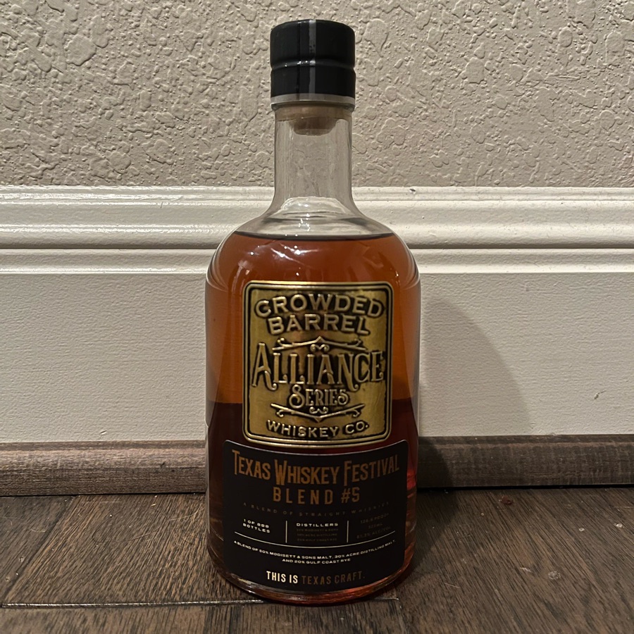 Crowded Barrel Alliance Series Texas Whiskey Festival Blend #5