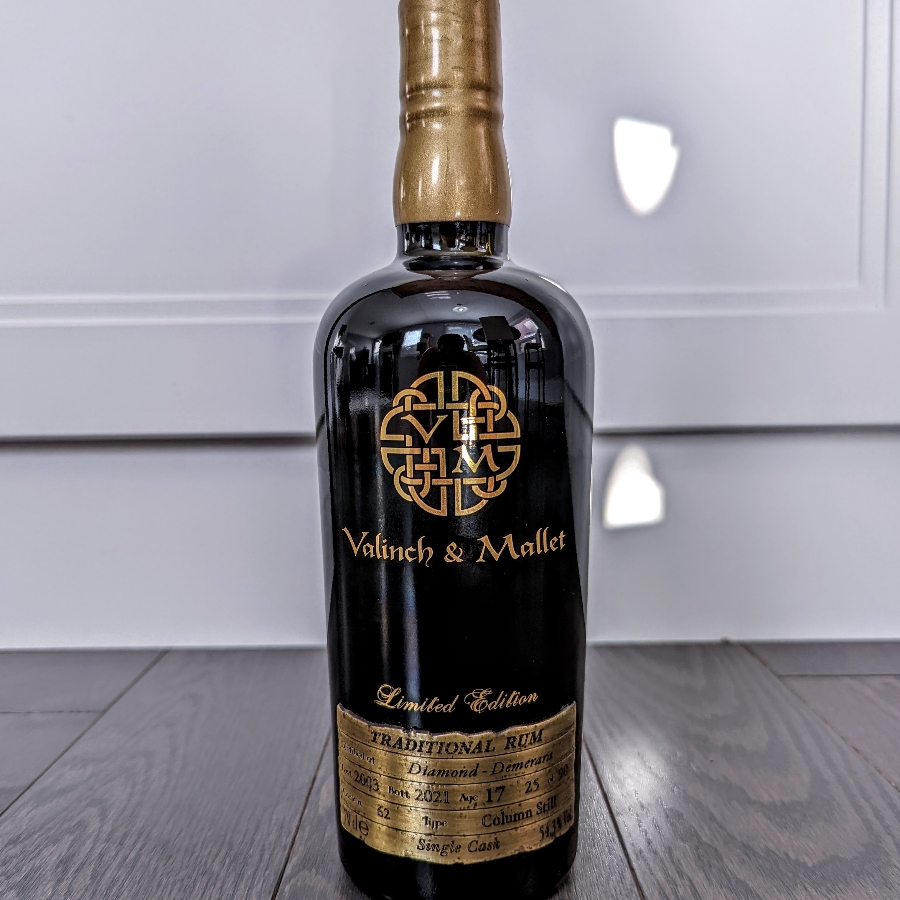 Valinch & Mallet Diamond 2003 17 Year Guyanese Rum