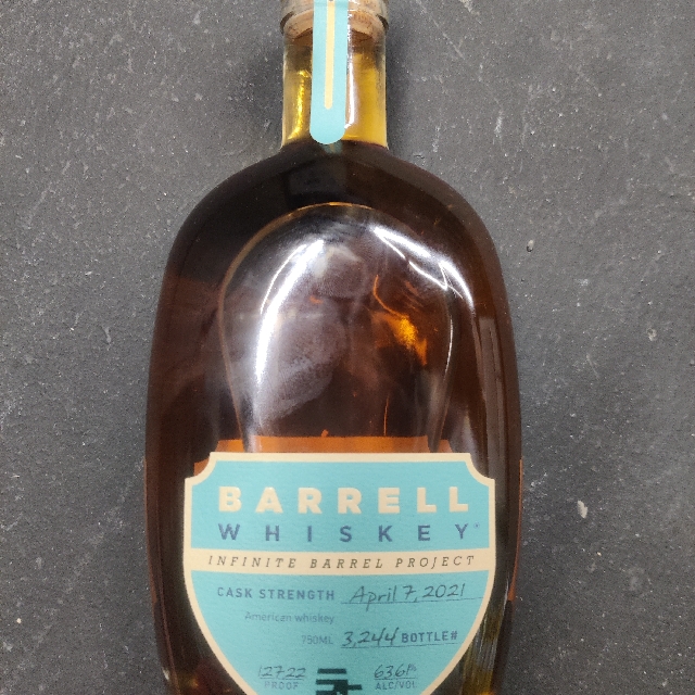 Barrell Whiskey Infinite Barrel Project April 7th 2021