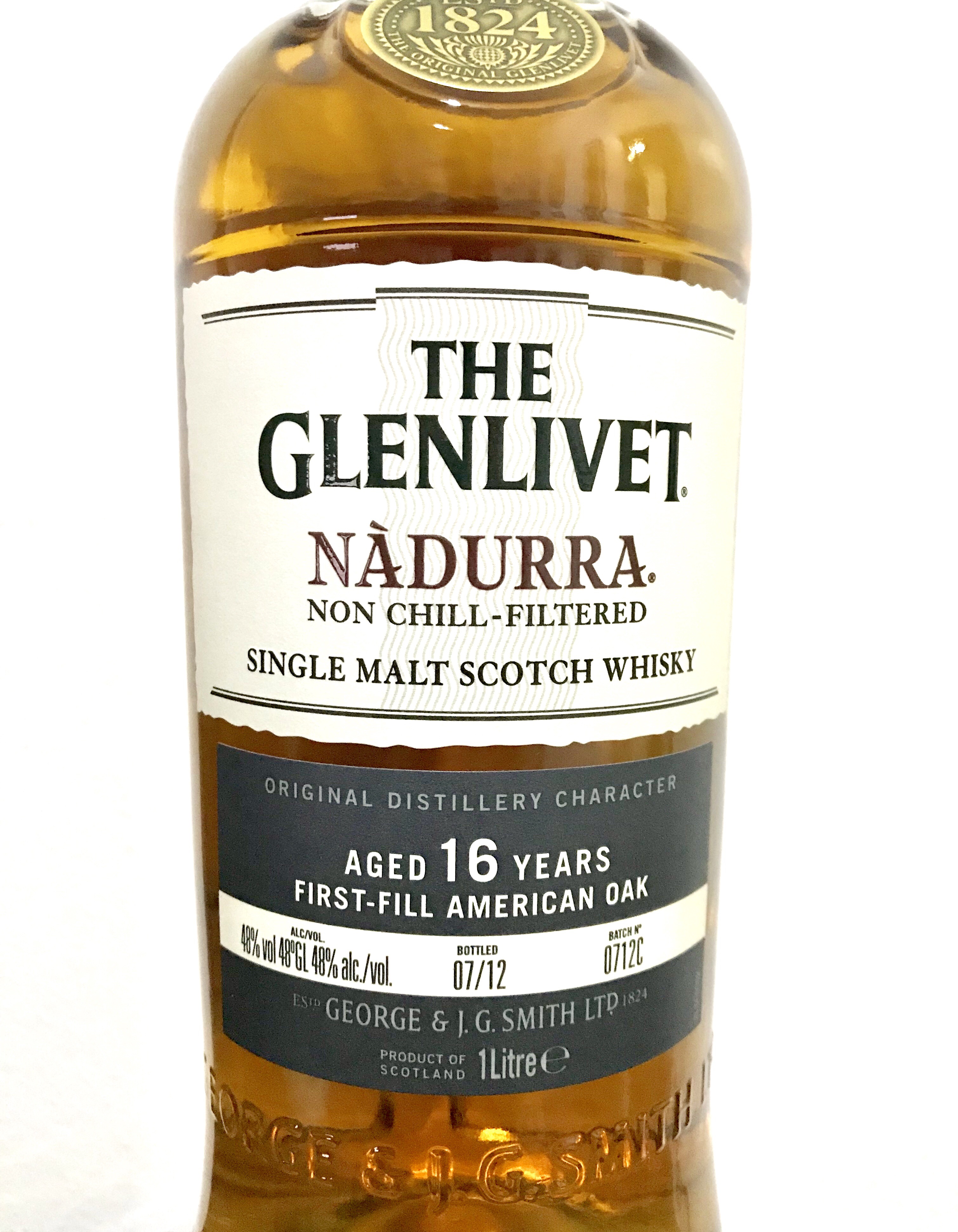 Glenlivet 16 Year Nàdurra First Fill American Oak