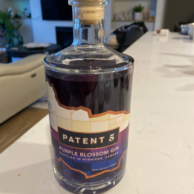 Patent 5 Purple Blossom Gin