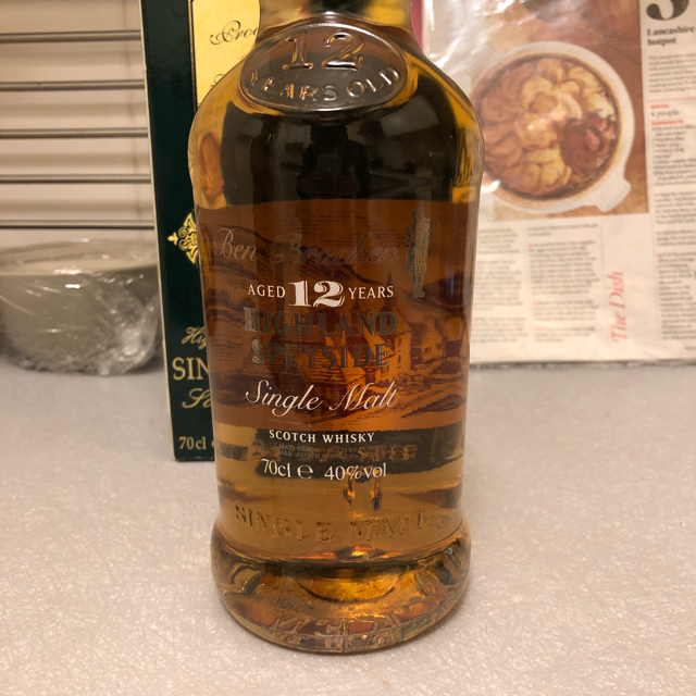 Ben Bracken 12 Year Highland Speyside Single Malt