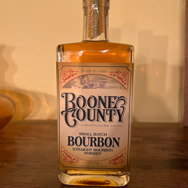 Boone County Small Batch Straight Bourbon Whiskey (square bottle)