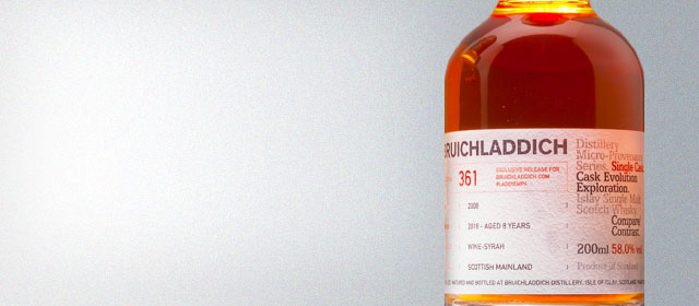 Bruichladdich #LaddieMP4 Cask #361: Syrah