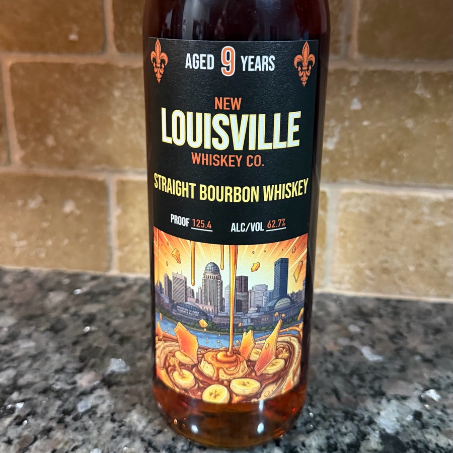New Louisville Whiskey Co. Single Barrel (The Party Source - Banana Brûlée)