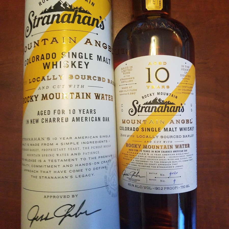 Stranahan's 10 year Mountain Angel batch 4