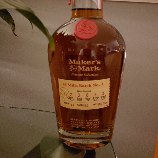 Makers Mark Private Selection 44 Mills Batch No. 1