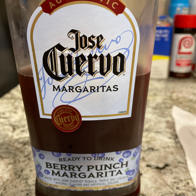 Jose Cuervo Berry Punch Margarita