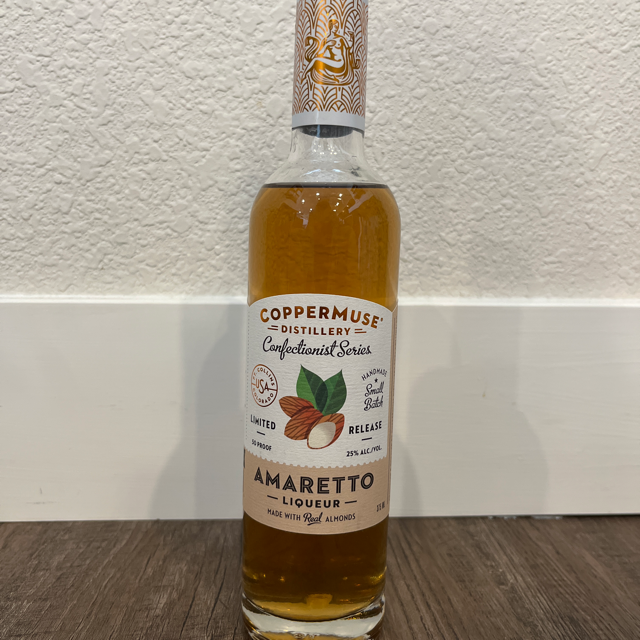 Coppermuse Distillery Confectionist Series Amaretto Liqueur