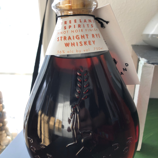 Freeland Spirits Straight Rye Pinot Noir Finish