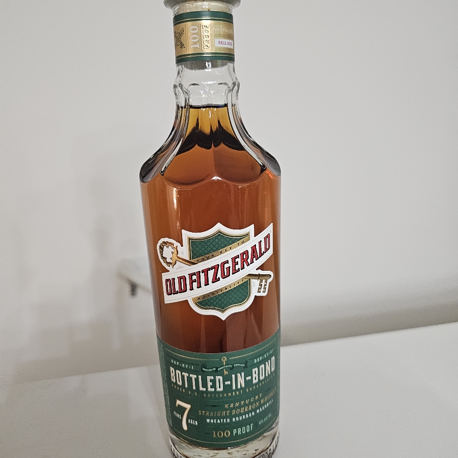 Old Fitzgerald Bottled in Bond 7 yr Straight Bourbon Wheated Fall 2018