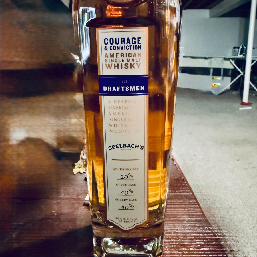 Virginia Distilling Co. Courage & Conviction The Draftsmen (Seelbach's)