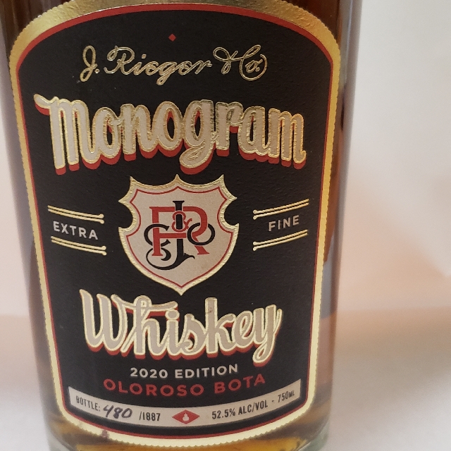 Rieger's Monogram Whiskey Oloroso Bota (2020 Edition)