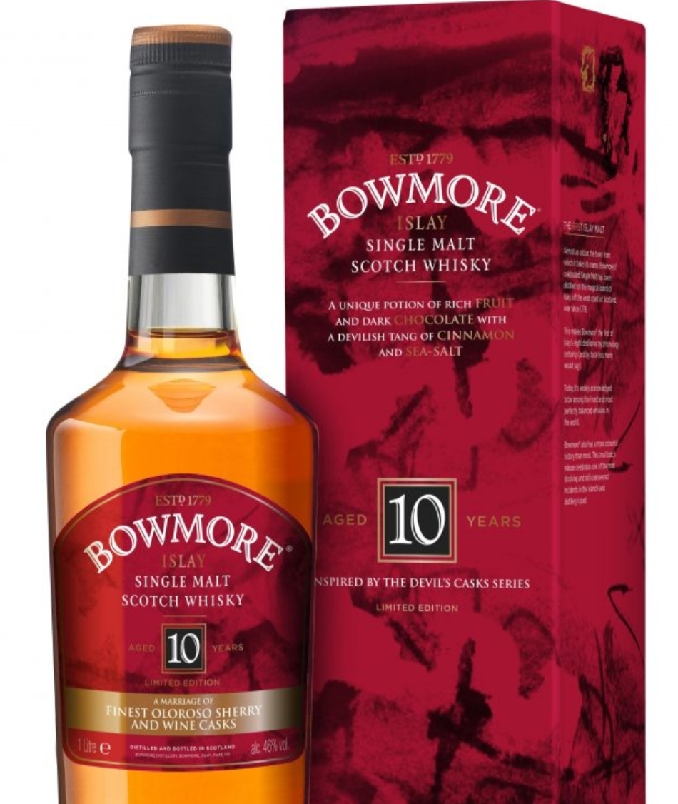 Bowmore 10 Year A Marriage of Finest Oloroso Sherry and Wine Casks