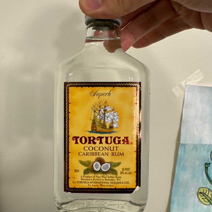 Tortuga coconut caribbean rum