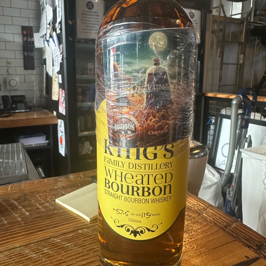 King's Family Distillery Wheated Bourbon - Bourbon Together Chapter 2 "Return of the King"