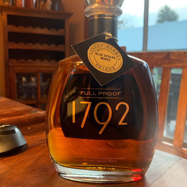 1792  Full Proof (Blue Streak Wine Pick)