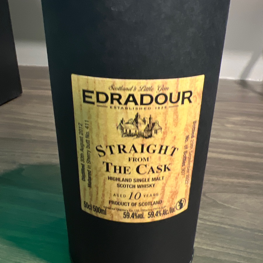 Edradour Straight From The Cask Sherry butt 411