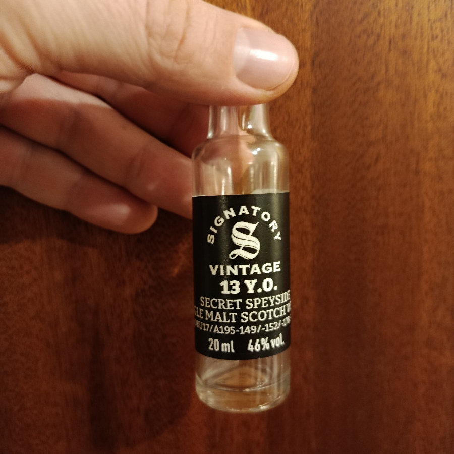 Signatory Vintage Secret Speyside 13 Y.O.