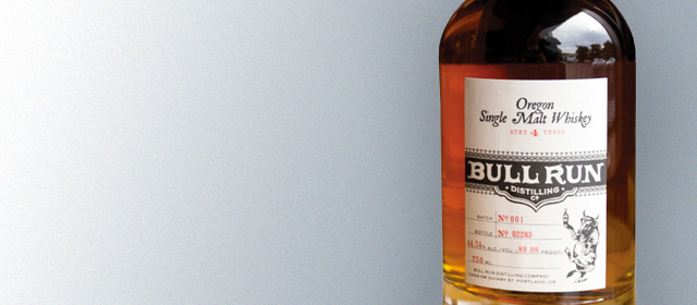 Bull Run Oregon Single Malt Whiskey