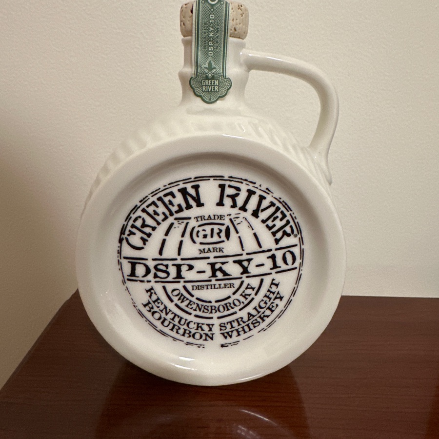 Green River full proof (distillery, exclusive) decanter
