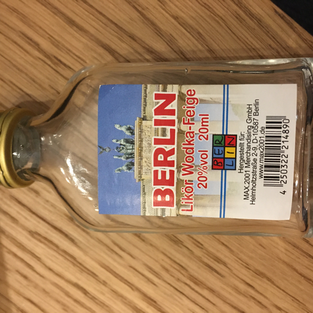 Berlin Likör Wodka-Feige