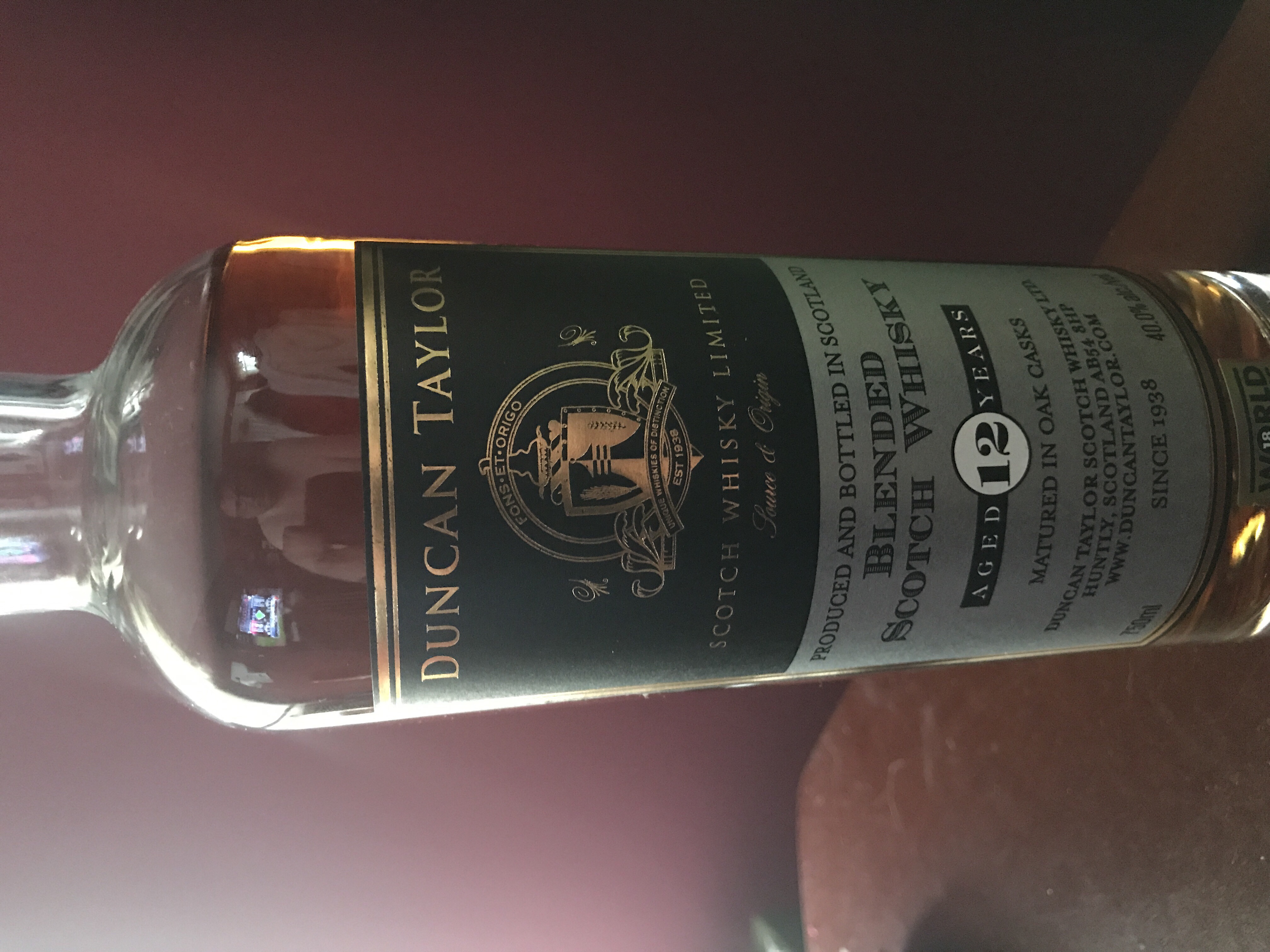 Duncan Taylor Blended Scotch