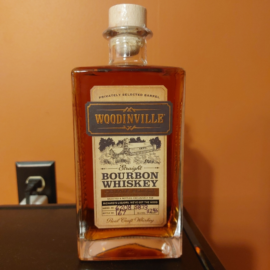 Woodinville Straight Bourbon Whiskey Private Select (Richard's Liquors)