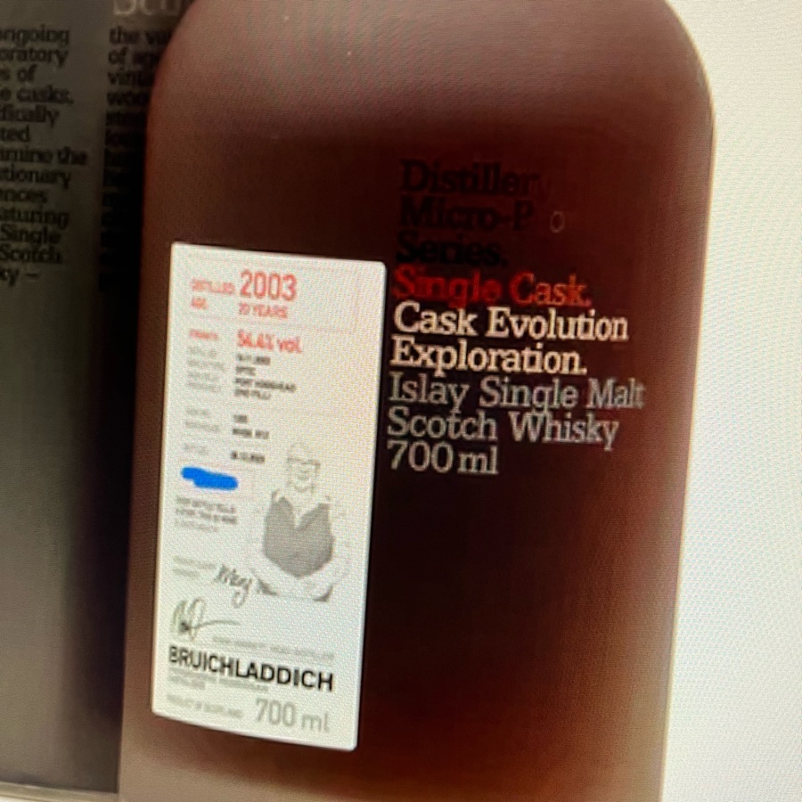 Bruichladdich 2003 20 Year "Mary's 20 Yr Anniversary" Single Cask