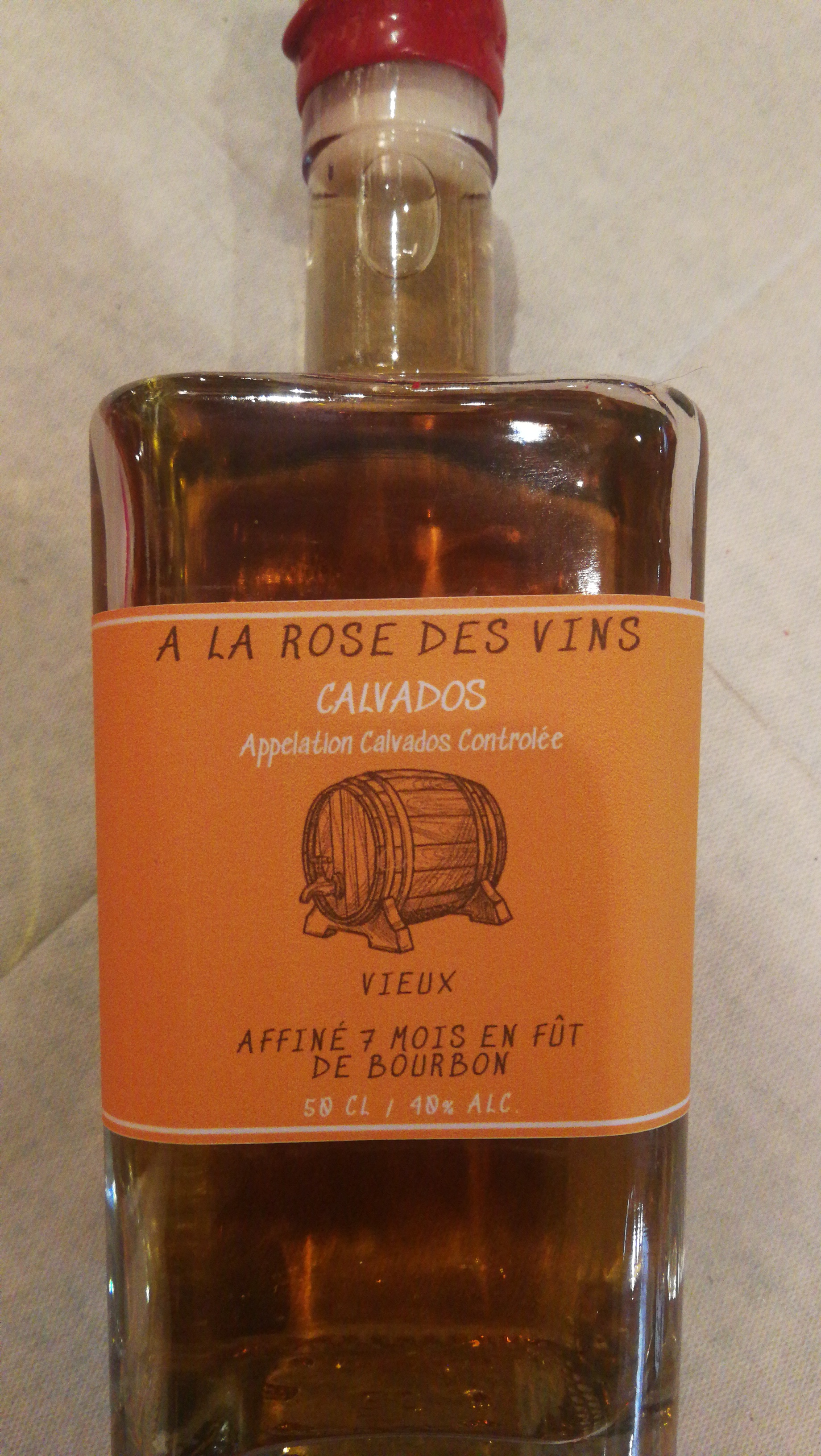Calvados À La Rose des Vins