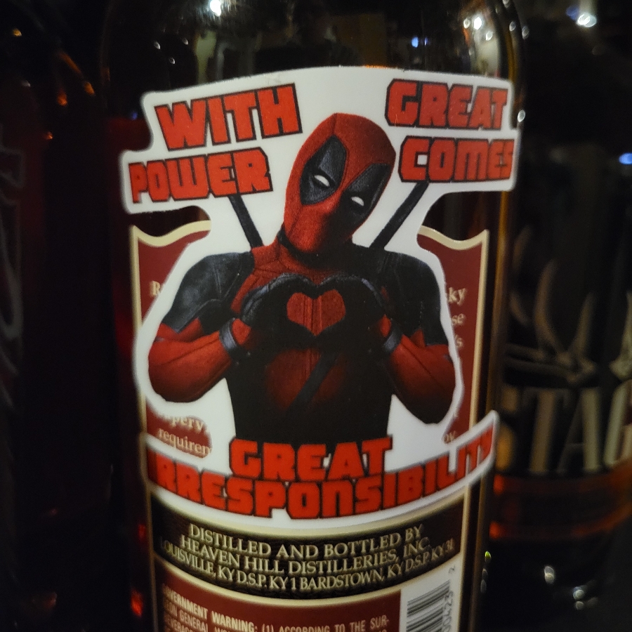 Rittenhouse Rye Private Single Barrel BIB Tomar's Deadpool Barrel # 8663224