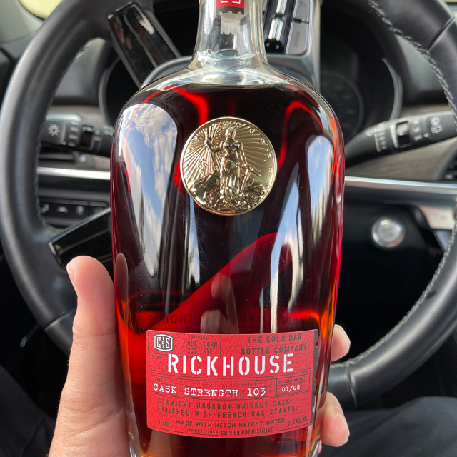 Gold Bar Rickhouse Bourbon Whiskey