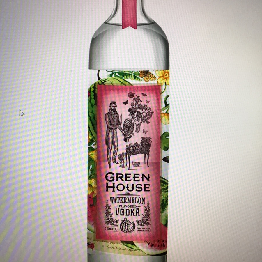 Greenhouse Watermelon Flavored Vodka