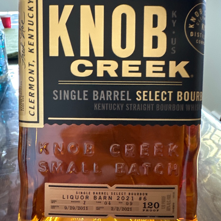 Knob Creek Single Barrel "Liquor Barn 2021 #6"