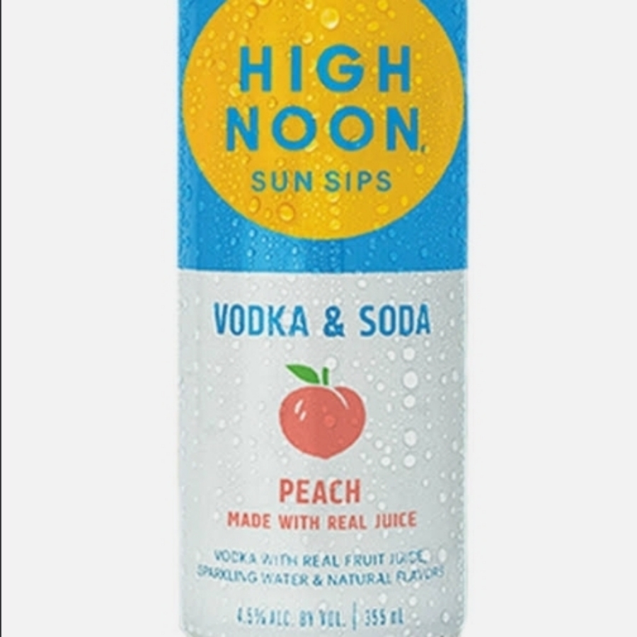 High Noon Vodka & Soda Peach