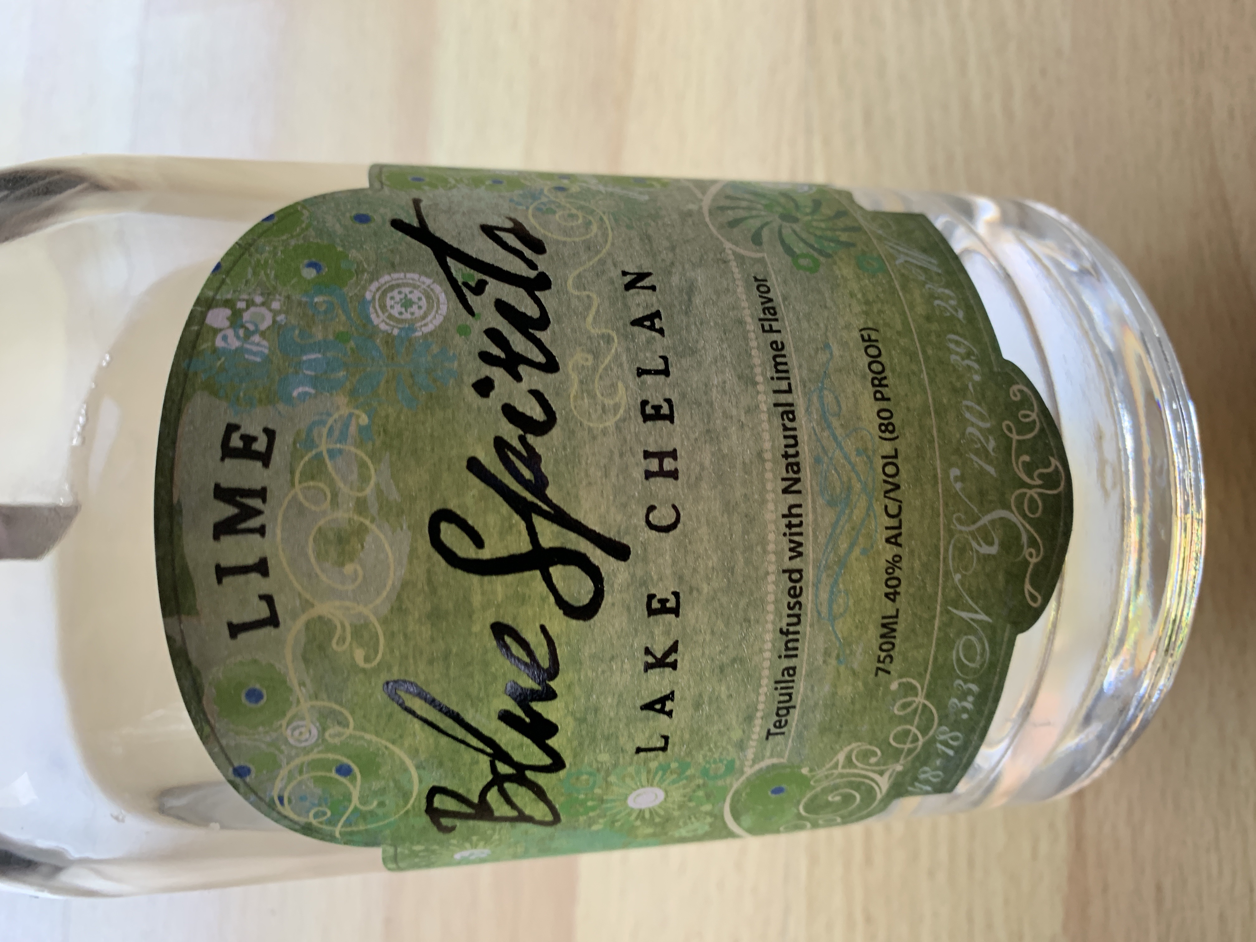 Blue Spirits Lime Tequila