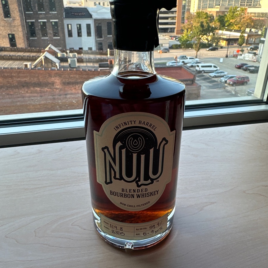 Nulu Infinity Barrel Blended Bourbon Whiskey