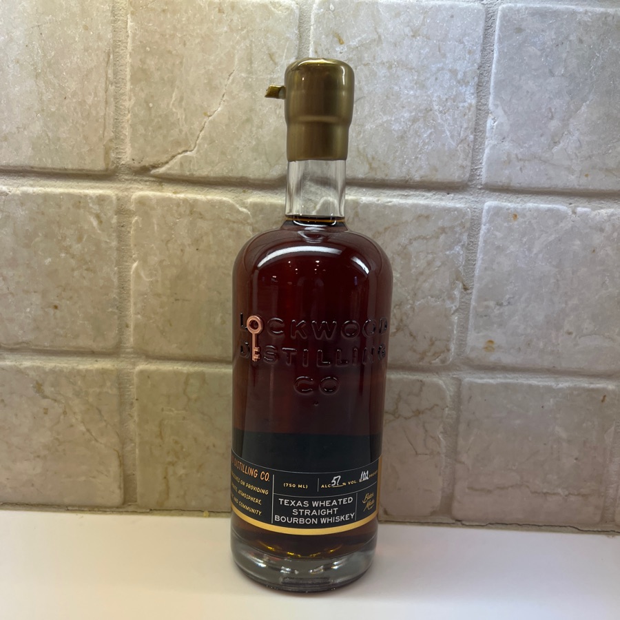 Lockwood Distilling Co Texas Wheated Straight Bourbon Whisky