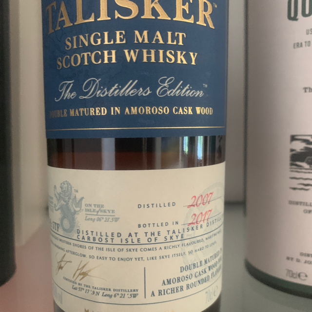 Talisker 2007 Distillers Edition (Bottled 2017)