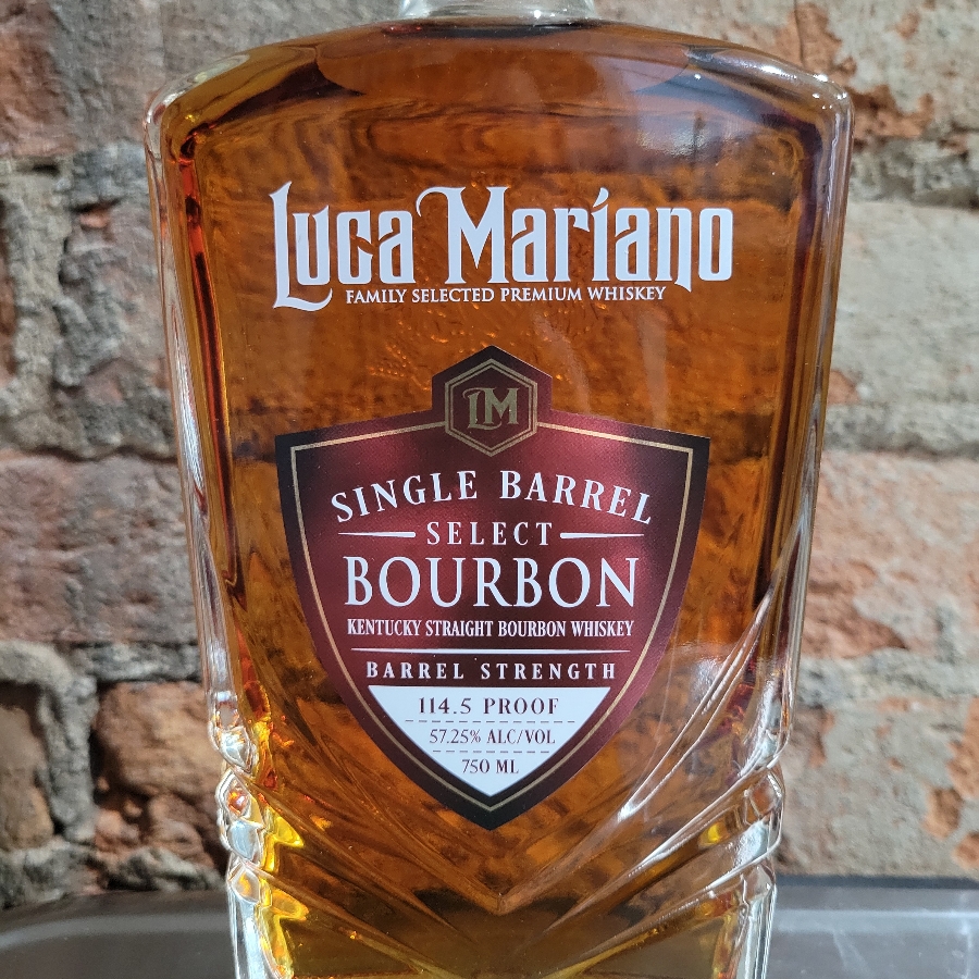 Luca Mariano Single Barrel Select Bourbon Barrel Strength