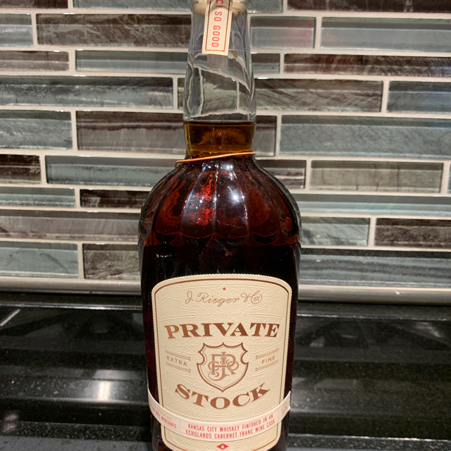 J Rieger & Co Private Stock - Echolands Cabernet Franc Wine Cask