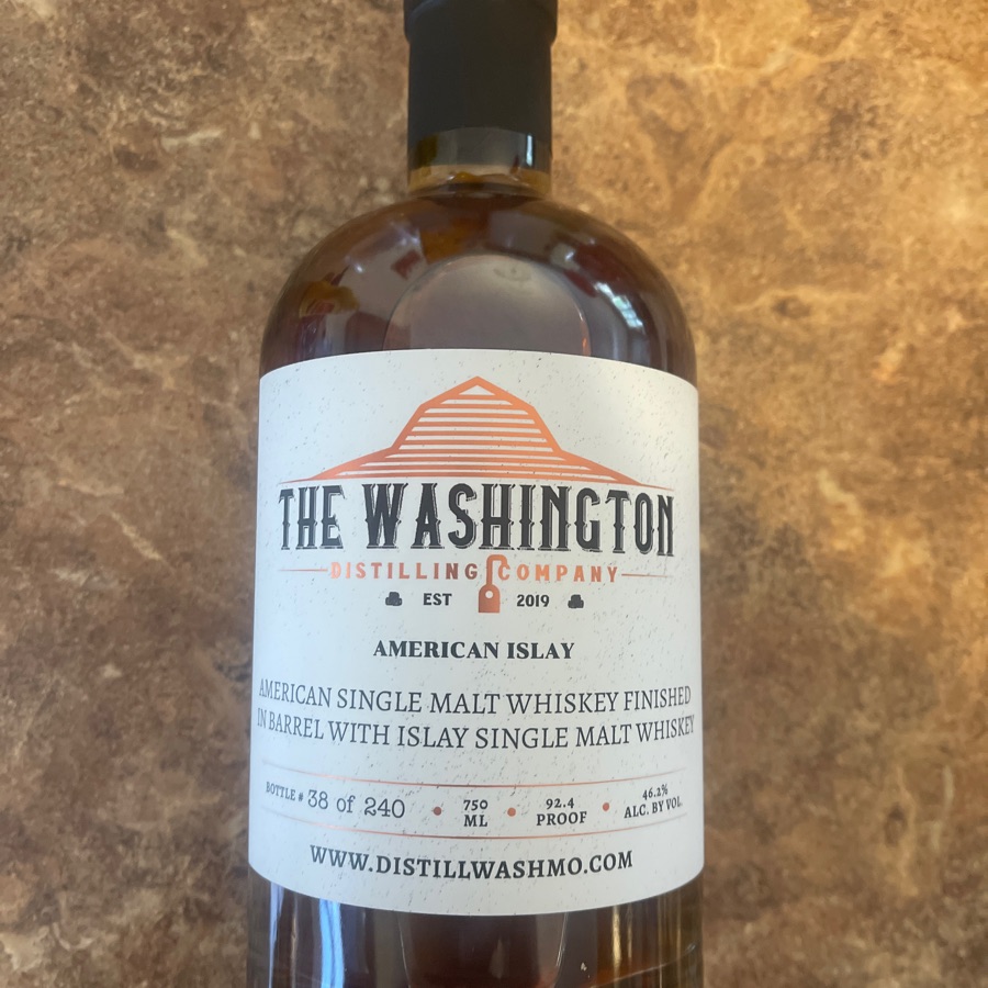 The Washington Distilling Company - American Single Malt Whiskey Finished in Barrel with Islay Single Malt Whiskey