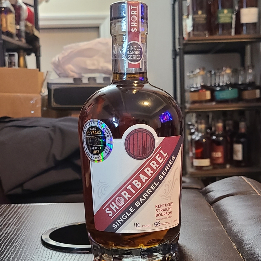 Shortbarrel Founder's Reserve 12 Year Single Barrel Bourbon