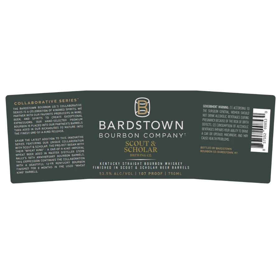 Bardstown Bourbon Co. Scout & Scholar Collaboration