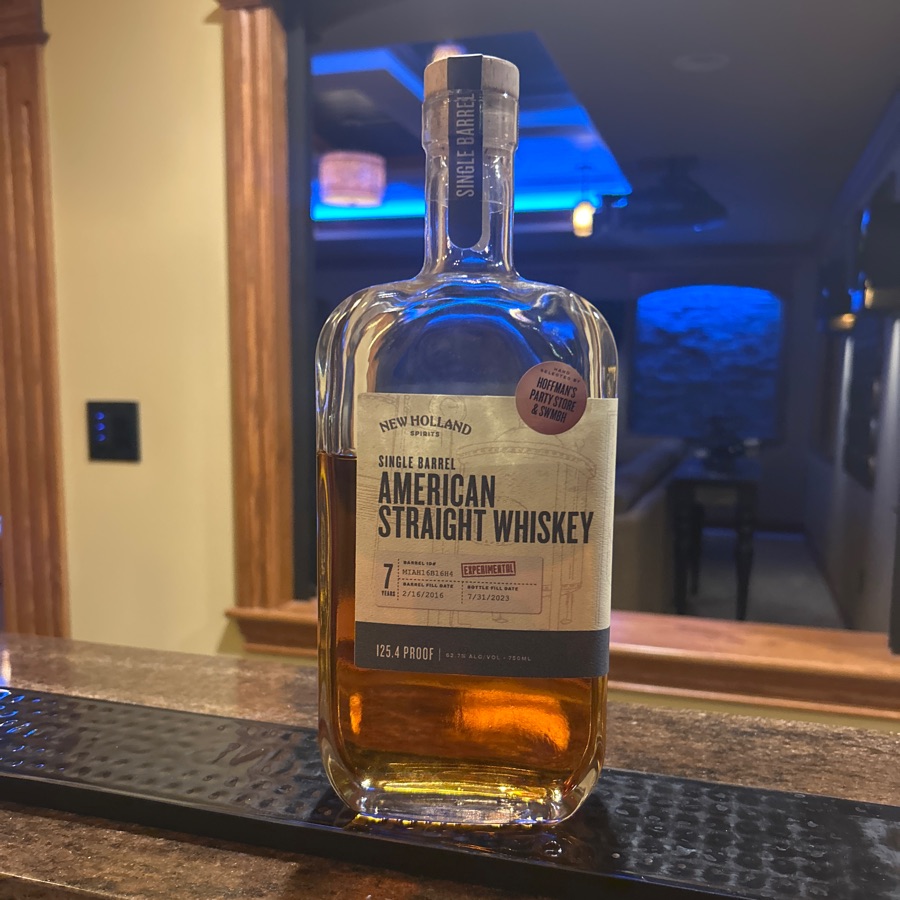 New Holland Single Barrel American Straight Whiskey (Hoffman's Party Store & SWMBH - Experimental "Mad Hatter")