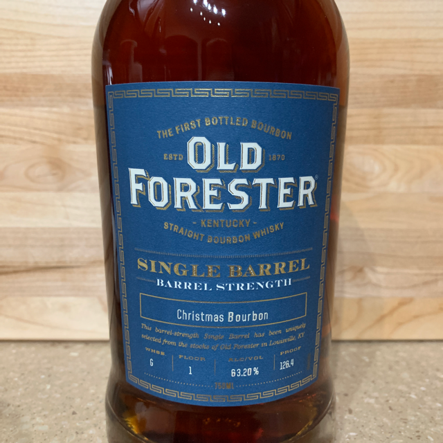 Old Forester Single Barrel "Christmas Bourbon"