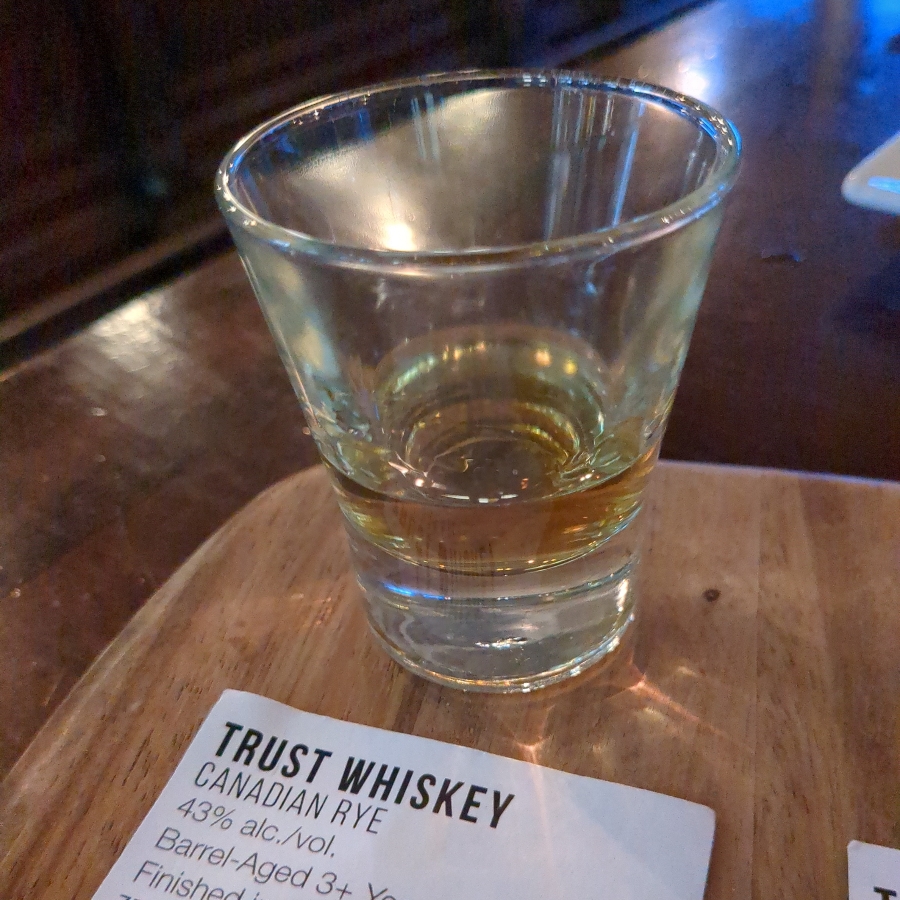 Trust Whiskey Canadian Rye