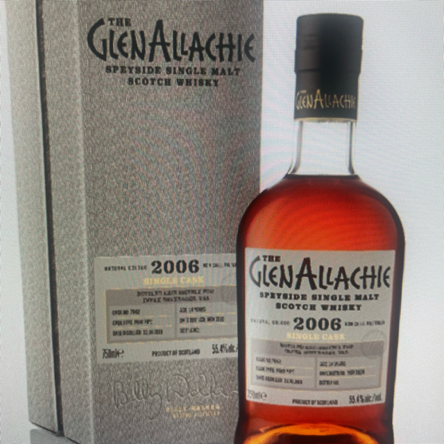 Glenallachie 2006 Ruby Port Pipe Cask (7862)
