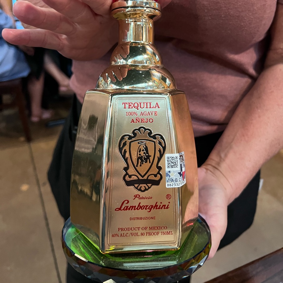 Patrizia Lamborghini Anejo Tequila
