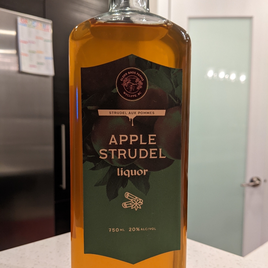 Elder Bros. Farms Apple Strudel Liquor